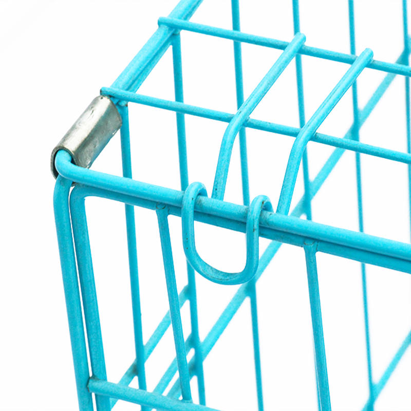 Gabbia per cani metallici a filo pieghevole Gabbia per cani metallici a filo pieghevole