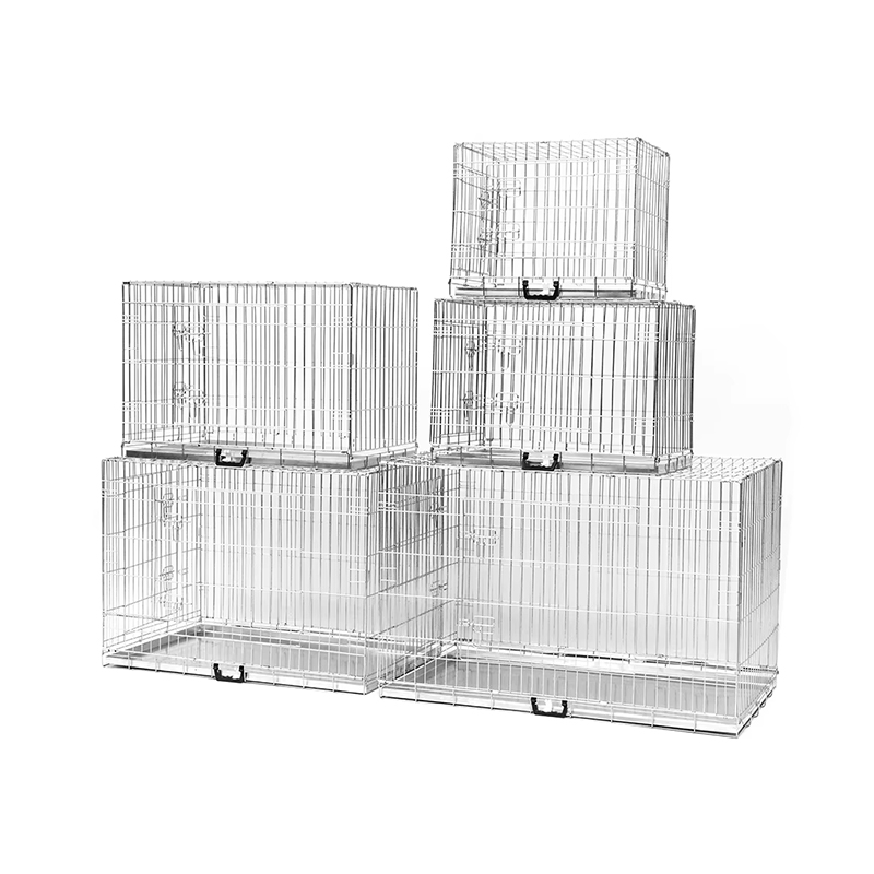Gabbia per cani metallici a filo pieghevole Gabbia per cani metallici a filo pieghevole