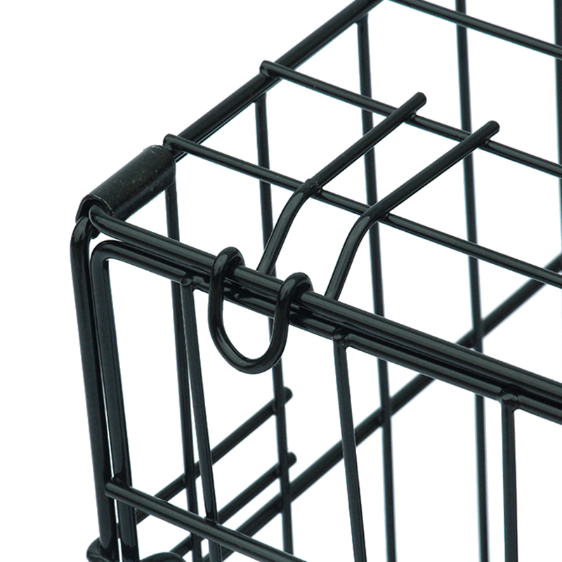 Gabbia per cani metallici a filo pieghevole Gabbia per cani metallici a filo pieghevole