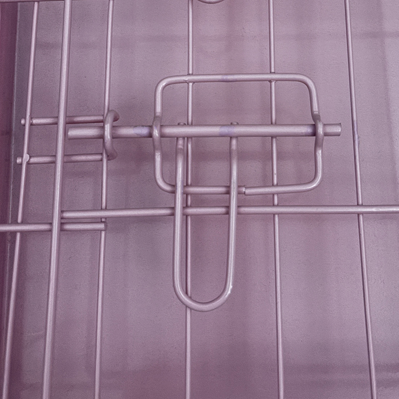 Gabbia per cani metallici a filo pieghevole Gabbia per cani metallici a filo pieghevole