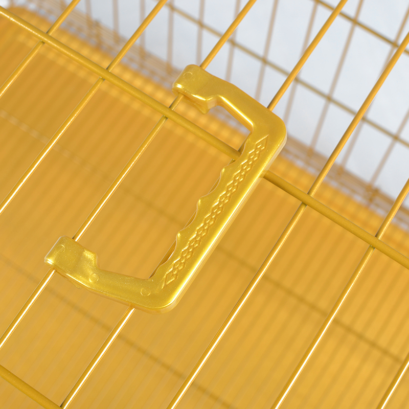 Gabbia per cani metallici a filo pieghevole Gabbia per cani metallici a filo pieghevole