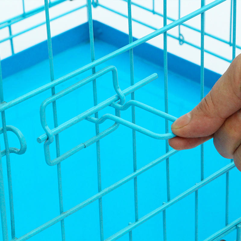 Gabbia per cani metallici a filo pieghevole Gabbia per cani metallici a filo pieghevole