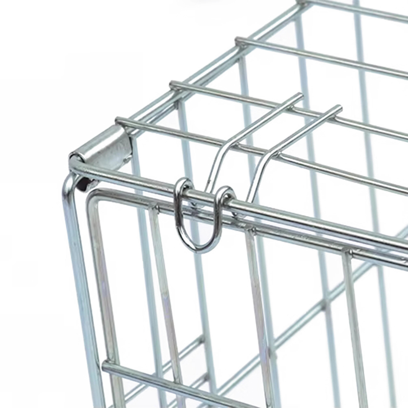 Gabbia per cani metallici a filo pieghevole Gabbia per cani metallici a filo pieghevole