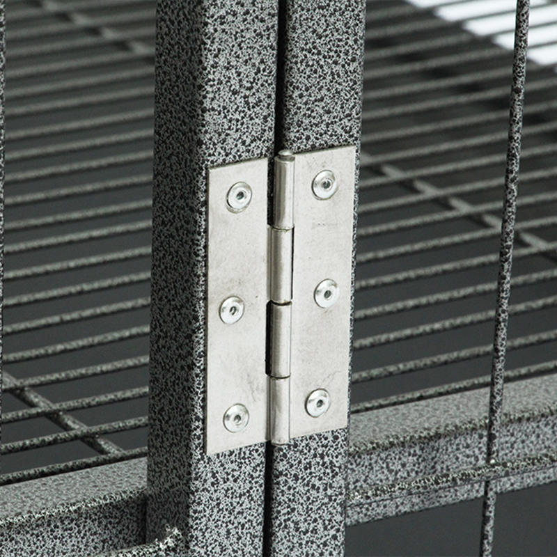 Cage del cane metallico pieghevole a tubo superiore aperto Cage del cane metallico pieghevole a tubo superiore aperto