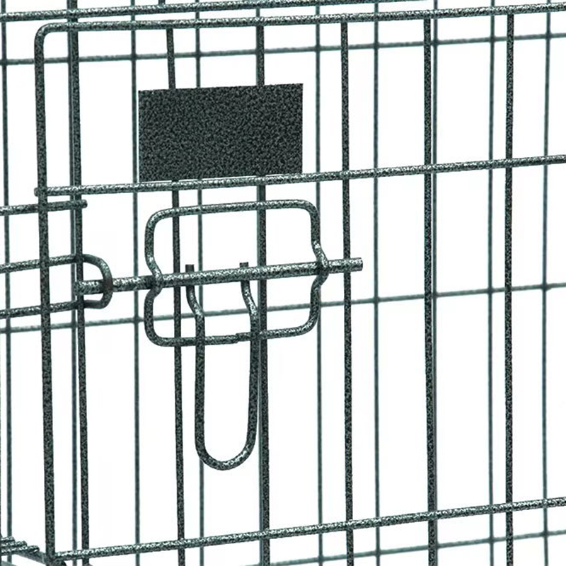 Gabbia di gatto in metallo a filo interno grande a 4 livelli con ruote Gabbia di gatto in metallo a filo interno grande a 4 livelli con ruote