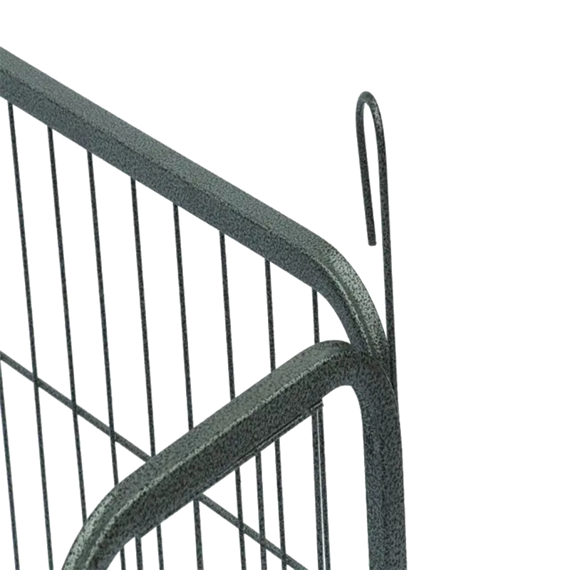 Recinzione per cani metallica involucri pieghevole per cani a tubo pieghevole Recinzione per cani metallica involucri pieghevole per cani a tubo pieghevole