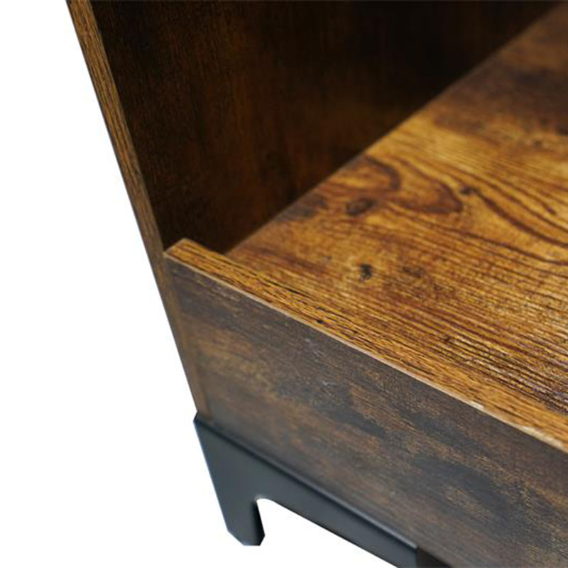 Moderno letto per cani elevato in legno interno con telaio Moderno letto per cani elevato in legno interno con telaio