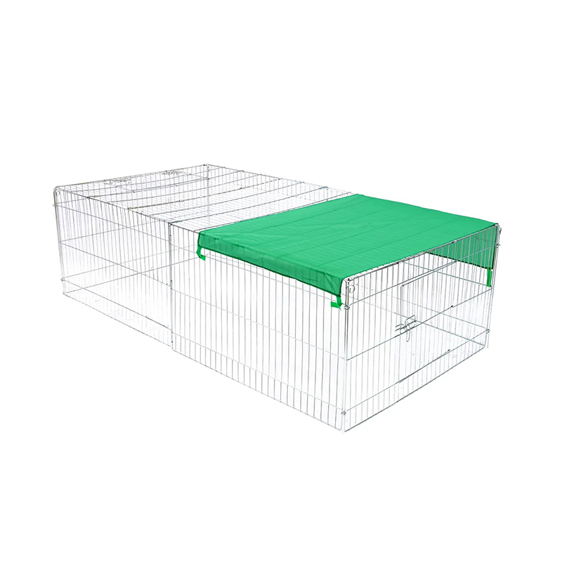 Cagnolo per cani esterno in metallo pieghevole esterno Cagnolo per cani esterno in metallo pieghevole esterno