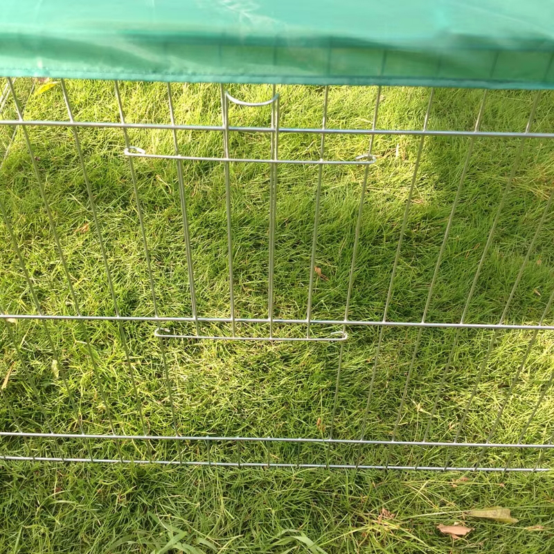 Cagnolo per cani esterno in metallo pieghevole esterno Cagnolo per cani esterno in metallo pieghevole esterno