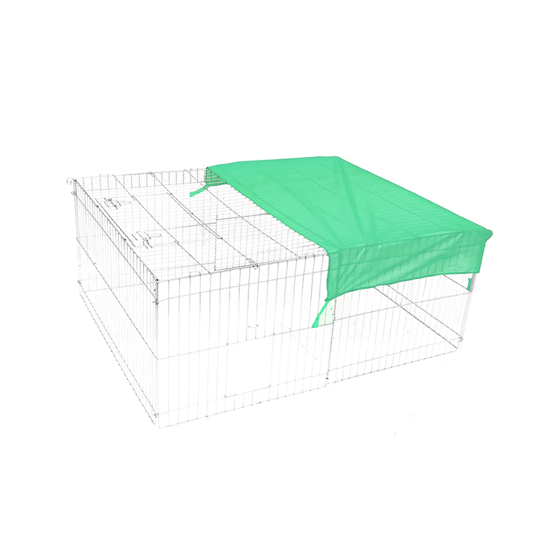 Cagnolo per cani esterno in metallo pieghevole esterno Cagnolo per cani esterno in metallo pieghevole esterno