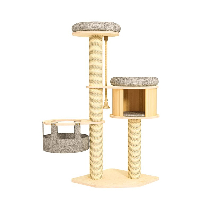 Torre dell'albero del gatto da pavimento al soffitto Torre dell'albero del gatto da pavimento al soffitto