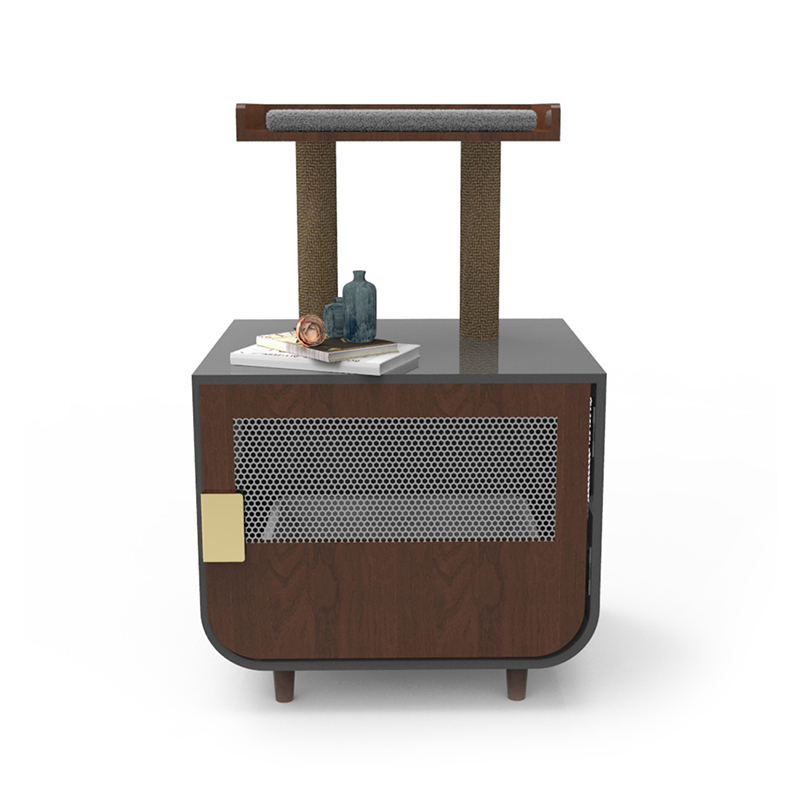 Mobili in legno nascosto mobili gatto gatto con cabinetto