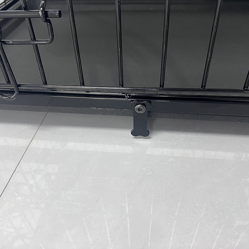 Grande gabbia per cani mobili in legno con vassoio rimovibile Grande gabbia per cani mobili in legno con vassoio rimovibile