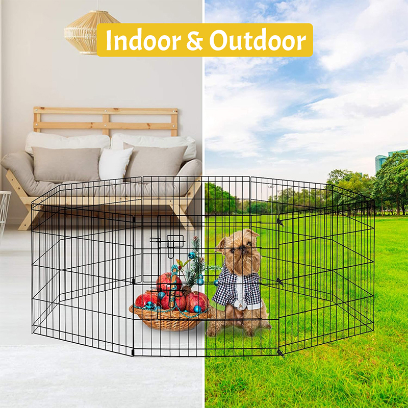 Plopen per cane metallico pieghevole Plopen per cane metallico pieghevole