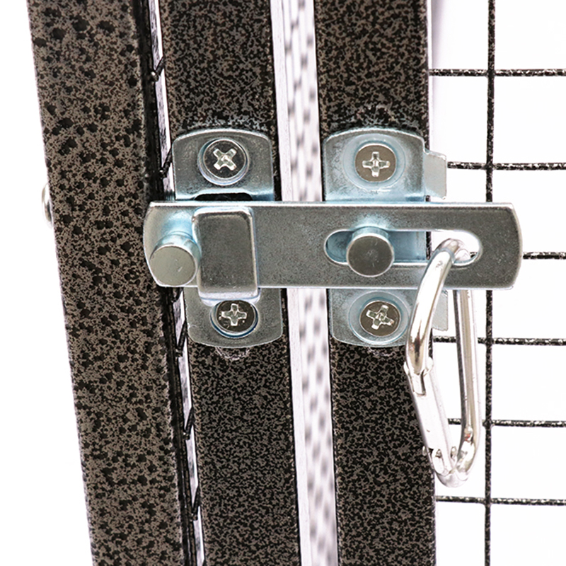 Guscio gabbia di coniglietto a doppia porta con coniglietto in metallo Guscio gabbia di coniglietto a doppia porta con coniglietto in metallo