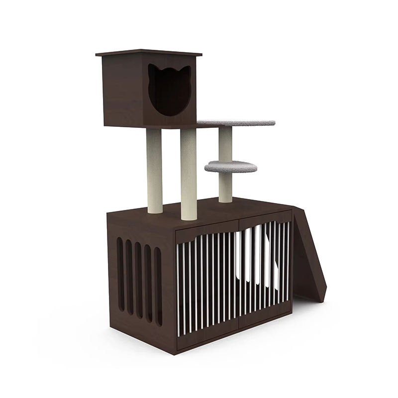 Talbero da gatto da gallina con tela da arrampicata con torre gatto in legno Talbero da gatto da gallina con tela da arrampicata con torre gatto in legno