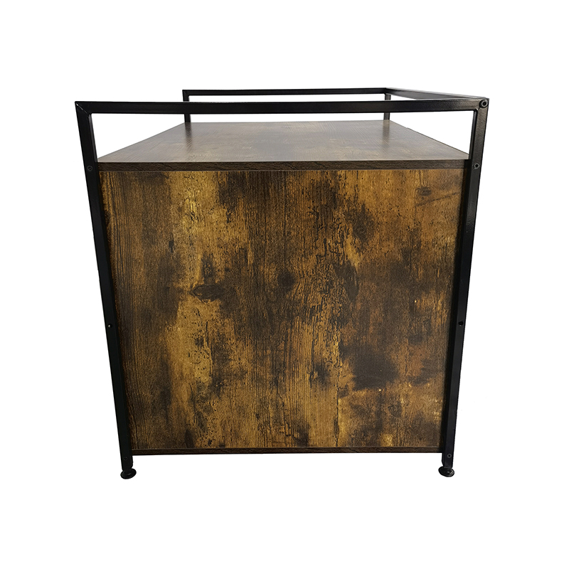 Gabbia per gatti in stile mobili con cabinetto di lettiera Gabbia per gatti in stile mobili con cabinetto di lettiera