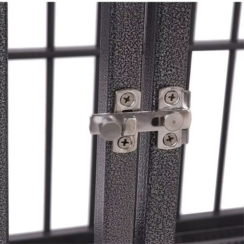 Gabbia per cani metallici aperti con servizio pesante Gabbia per cani metallici aperti con servizio pesante