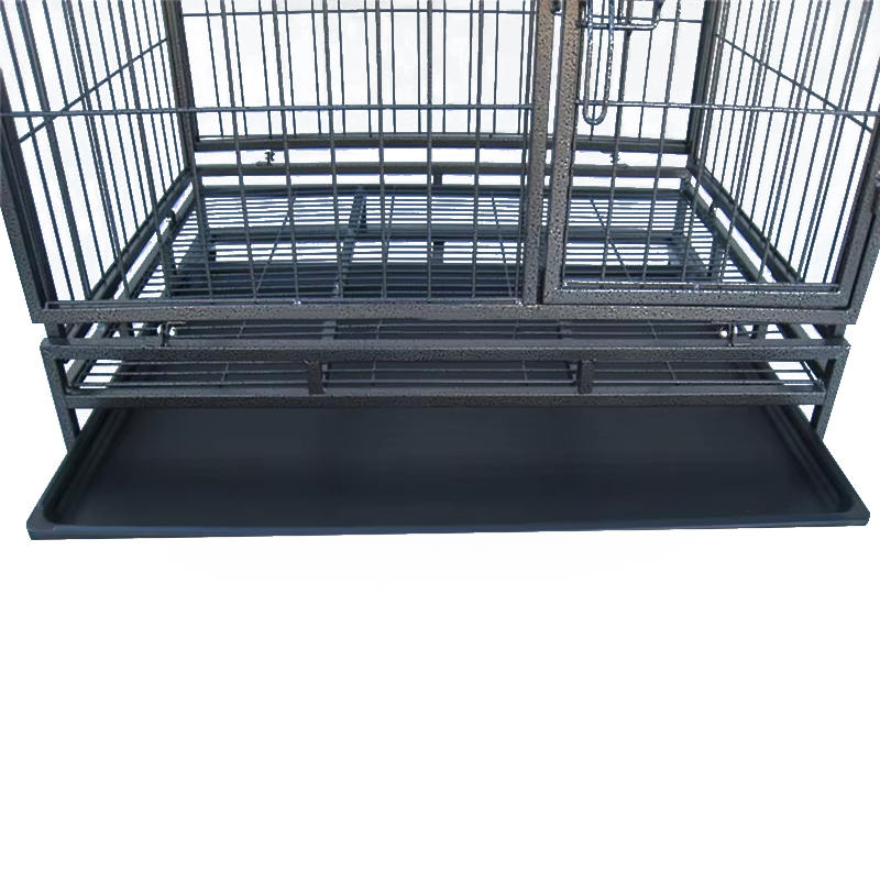 Gabbia per cani metallici aperti con servizio pesante Gabbia per cani metallici aperti con servizio pesante