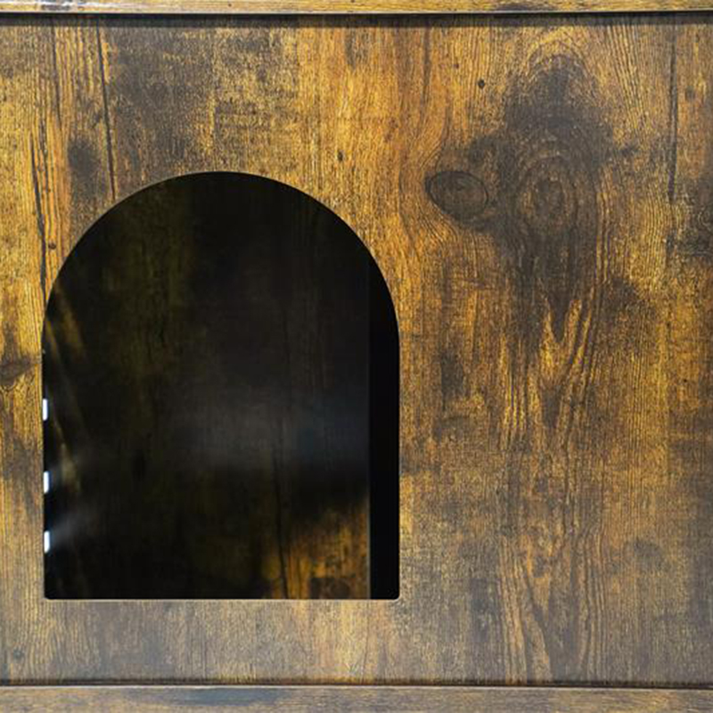 Capi mobili gatti gabbia tavolino cabinet con divisore Capi mobili gatti gabbia tavolino cabinet con divisore