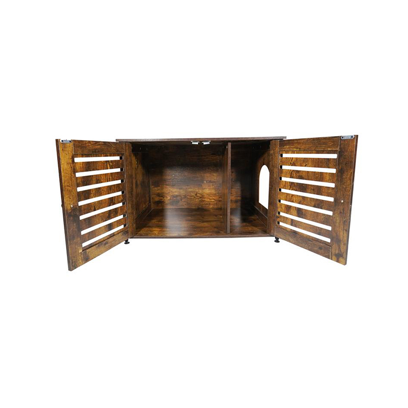 Capi mobili gatti gabbia tavolino cabinet con divisore Capi mobili gatti gabbia tavolino cabinet con divisore