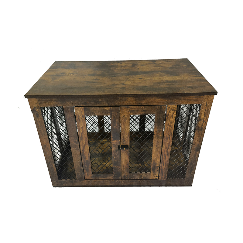 Fugi per mobili interni in metallo in legno gabbie per cani grandi Fugi per mobili interni in metallo in legno gabbie per cani grandi