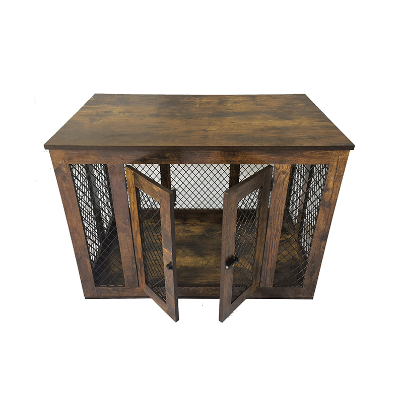 Fugi per mobili interni in metallo in legno gabbie per cani grandi Fugi per mobili interni in metallo in legno gabbie per cani grandi