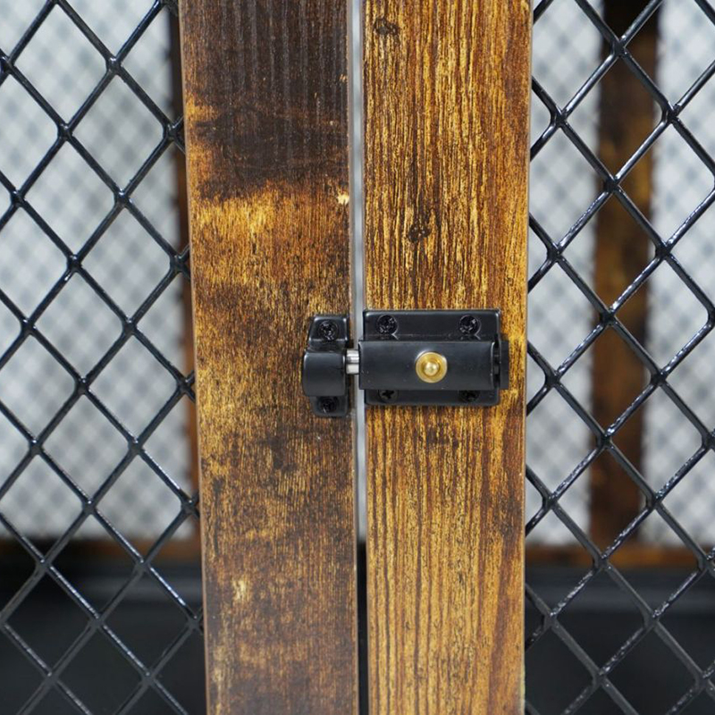 Fugi per mobili interni in metallo in legno gabbie per cani grandi Fugi per mobili interni in metallo in legno gabbie per cani grandi