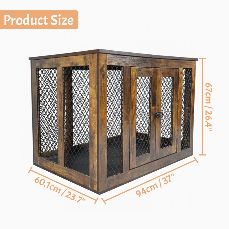 Fugi per mobili interni in metallo in legno gabbie per cani grandi Fugi per mobili interni in metallo in legno gabbie per cani grandi