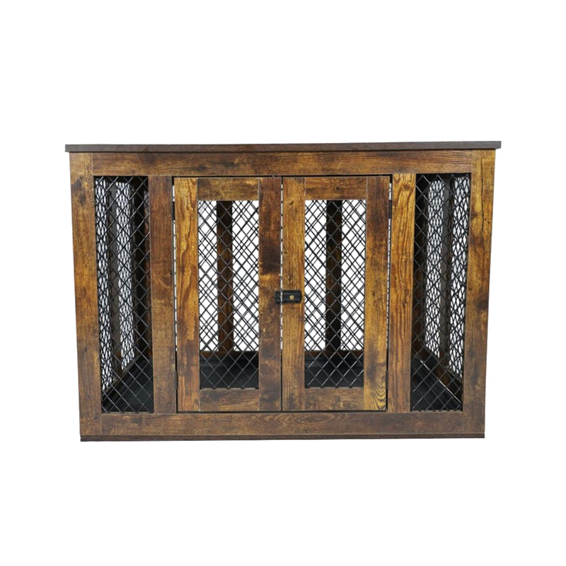 Fugi per mobili interni in metallo in legno gabbie per cani grandi Fugi per mobili interni in metallo in legno gabbie per cani grandi