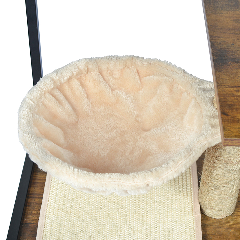 Albero di gatto con gatto da gatto da gatto interno con amaca e cabinetto Albero di gatto con gatto da gatto da gatto interno con amaca e cabinetto