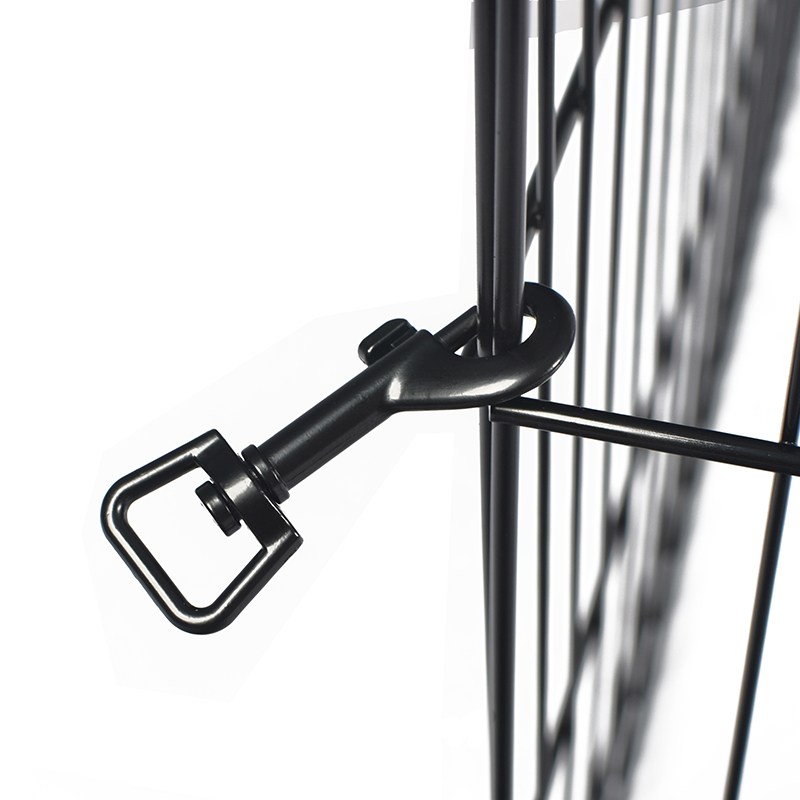 4 pannelli Pianti per cani metallici pieghevoli 4 pannelli Pianti per cani metallici pieghevoli