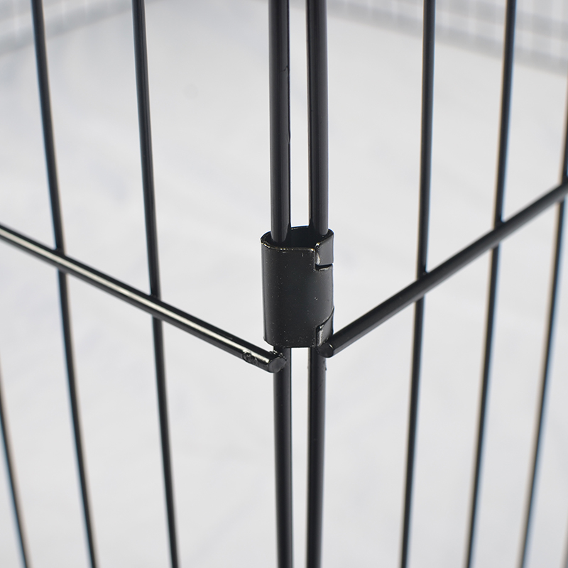 4 pannelli Pianti per cani metallici pieghevoli 4 pannelli Pianti per cani metallici pieghevoli