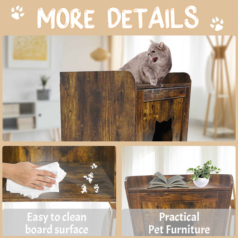 Tavolino interno lettiera mobili mobili in stile gatto gabbia Tavolino interno lettiera mobili mobili in stile gatto gabbia