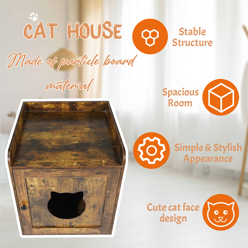 Tavolino interno lettiera mobili mobili in stile gatto gabbia Tavolino interno lettiera mobili mobili in stile gatto gabbia