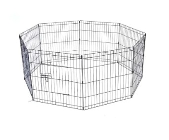 Il box pieghevole per cani in metallo è a prova di fuga?
